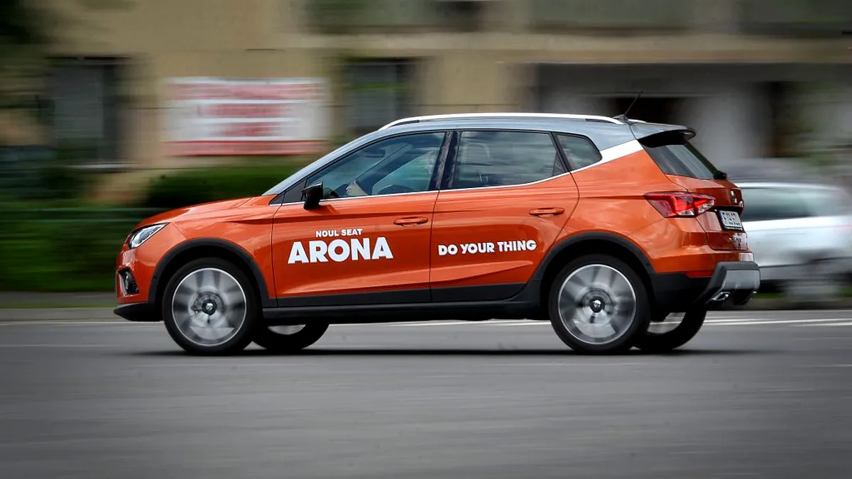 Test drive SEAT Arona 1.5 TSI - Primul crossover spaniol - GALERIE FOTO