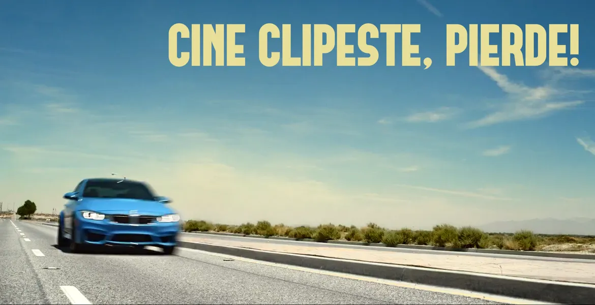 Provocarea noului BMW M3: cine clipeşte, pierde. VIDEO