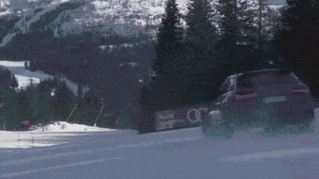 VIDEO: Audi RS6 îşi face de cap pe o pârtie de schi. Totul pentru o cauză bună, evident