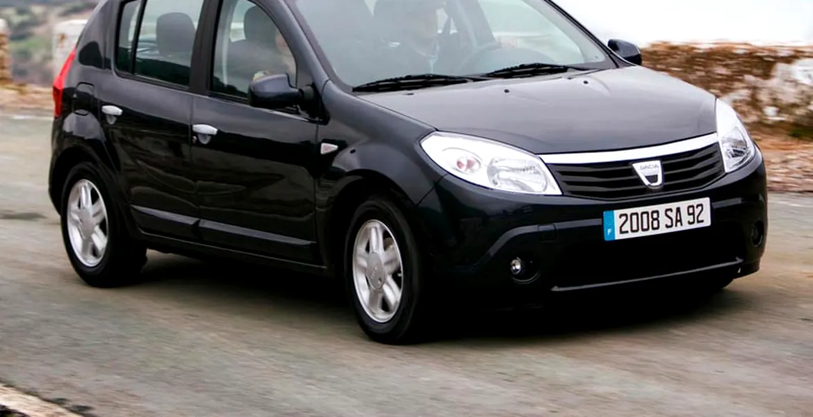 Dacia Sandero ajunge în Marea Britanie în 2009