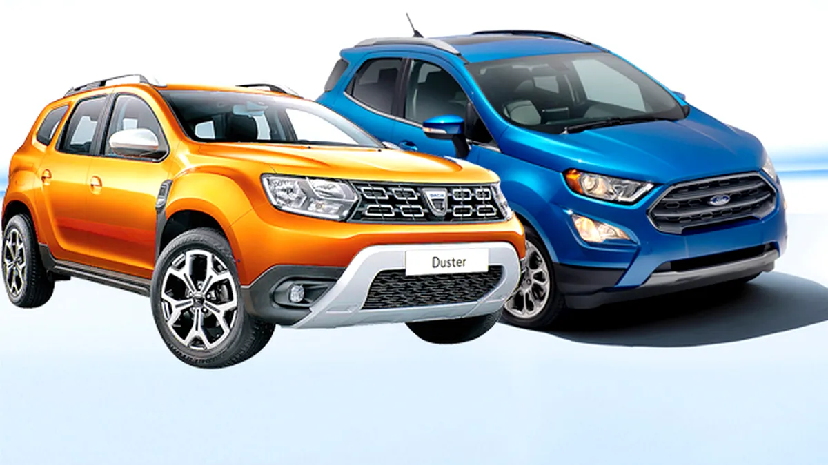 Duster şi EcoSport au dus producţia de maşini la un nou maxim istoric