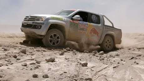 Din nou partener la Dakar 2011: VW Amarok