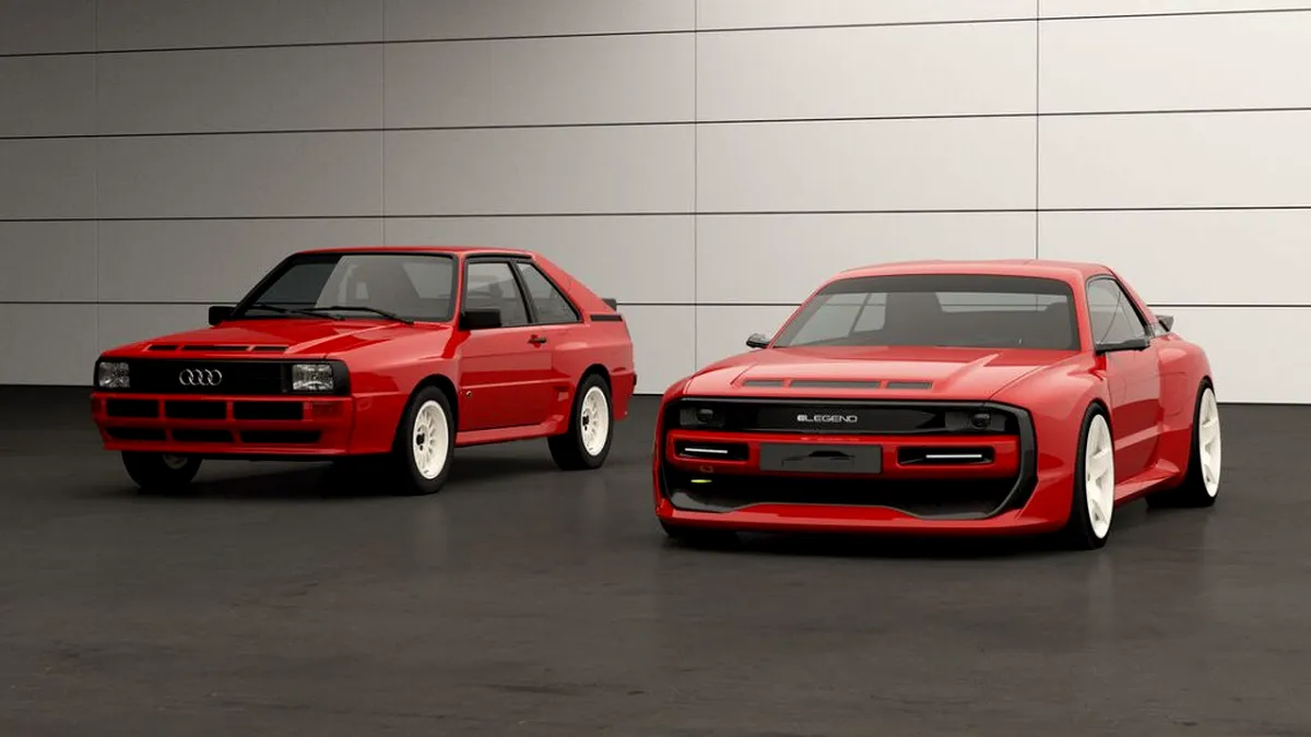 O companie germană a reconstruit un Audi legendar în versiune modernă. Audi nu s-a implicat în proiect
