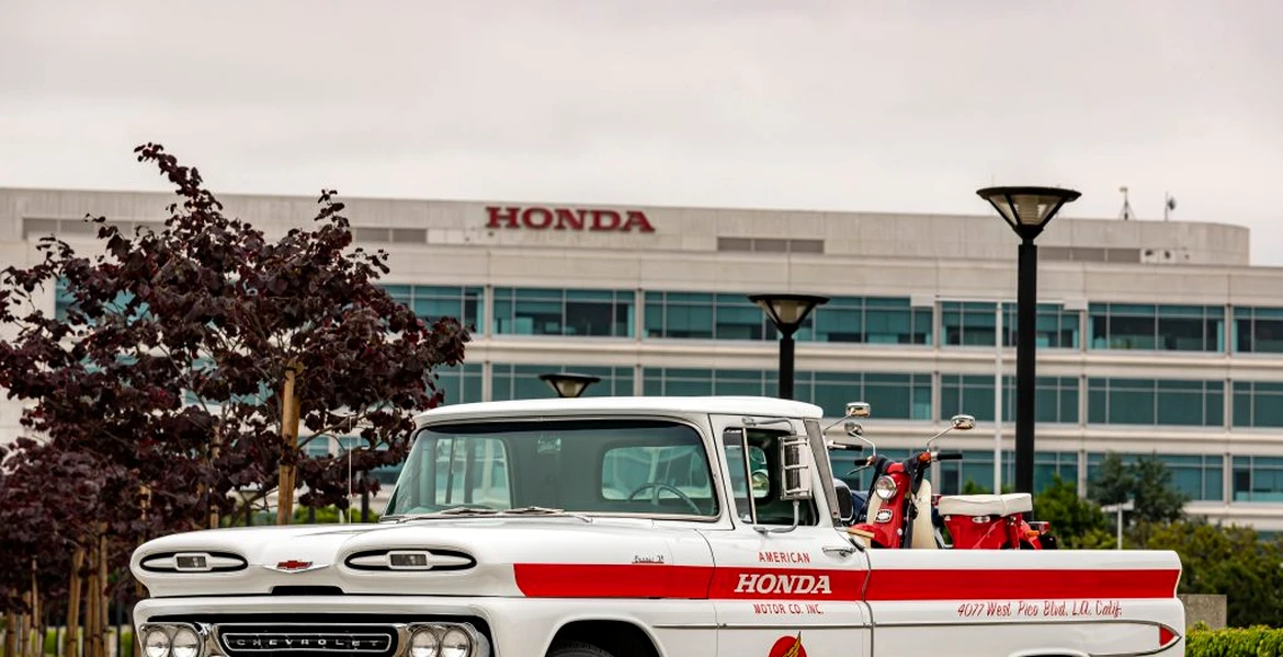 Honda a sărbătorit 60 de ani în America restaurând o camionetă Chevrolet, iar motivul este impresionant