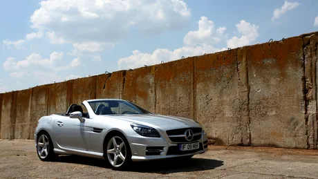 TEST în România cu Mercedes-Benz SLK 250. Kinder roadster