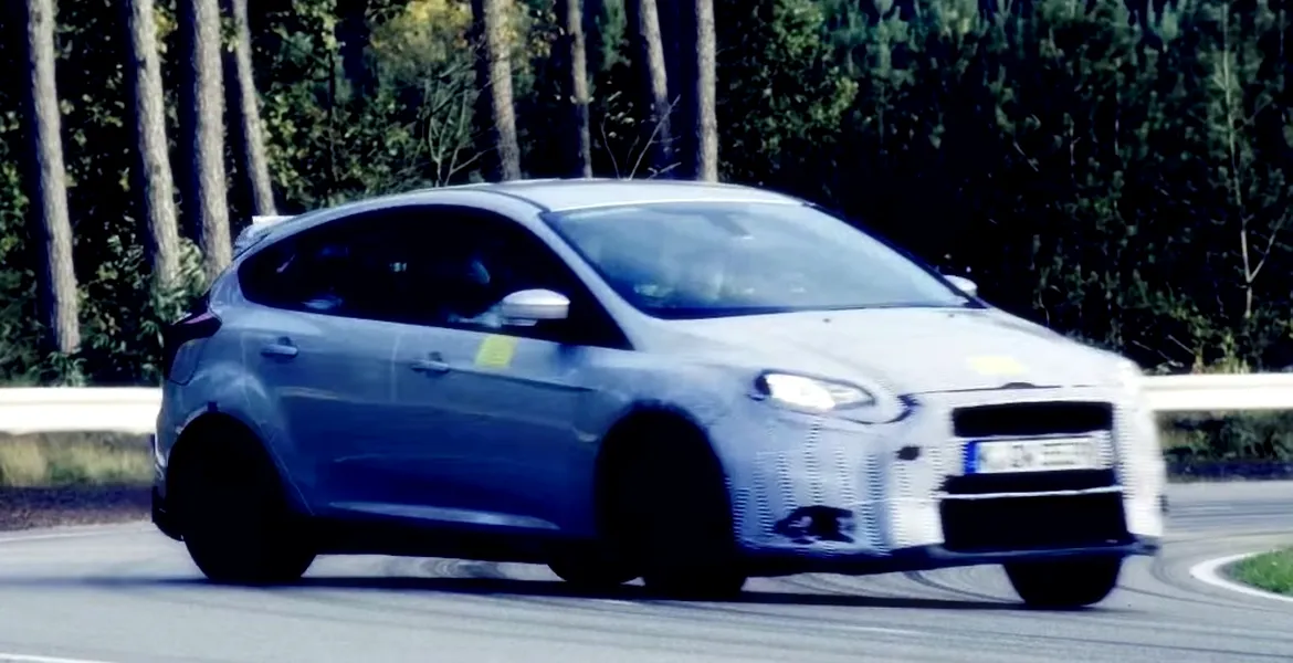 Ford ne mai pregăteşte o surpriză: noul Focus RS [VIDEO]