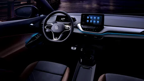 Primele imagini cu interiorul lui Volkswagen ID.4. Este primul e-SUV de la Volkswagen