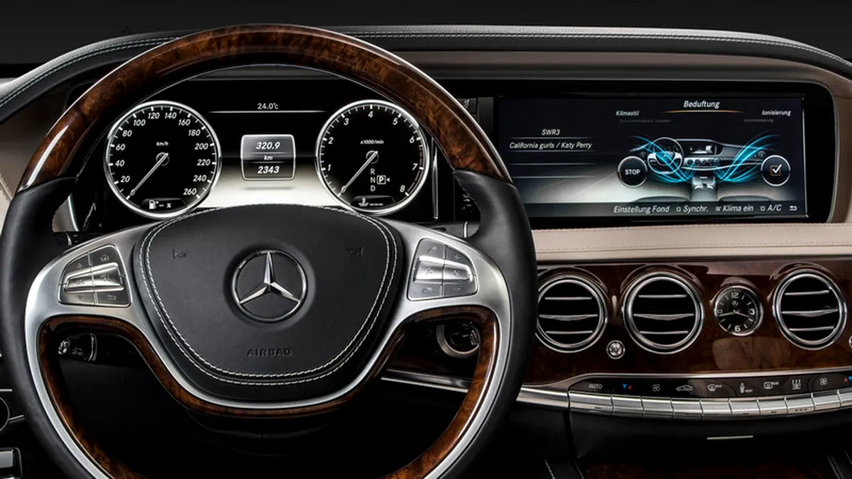 TOP 10 gadgeturi din noul Mercedes-Benz S-Class