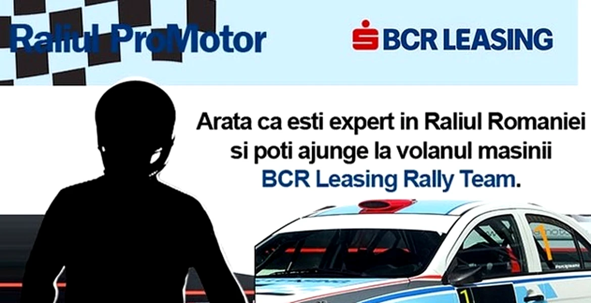 Iată câştigătorii concursului ”Raliul ProMotor”, realizat de BCR Leasing Rally şi ProMotor