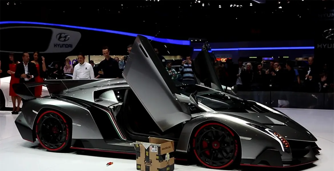 VIDEO: Aşa sună motorul V12 din noul Lamborghini Veneno