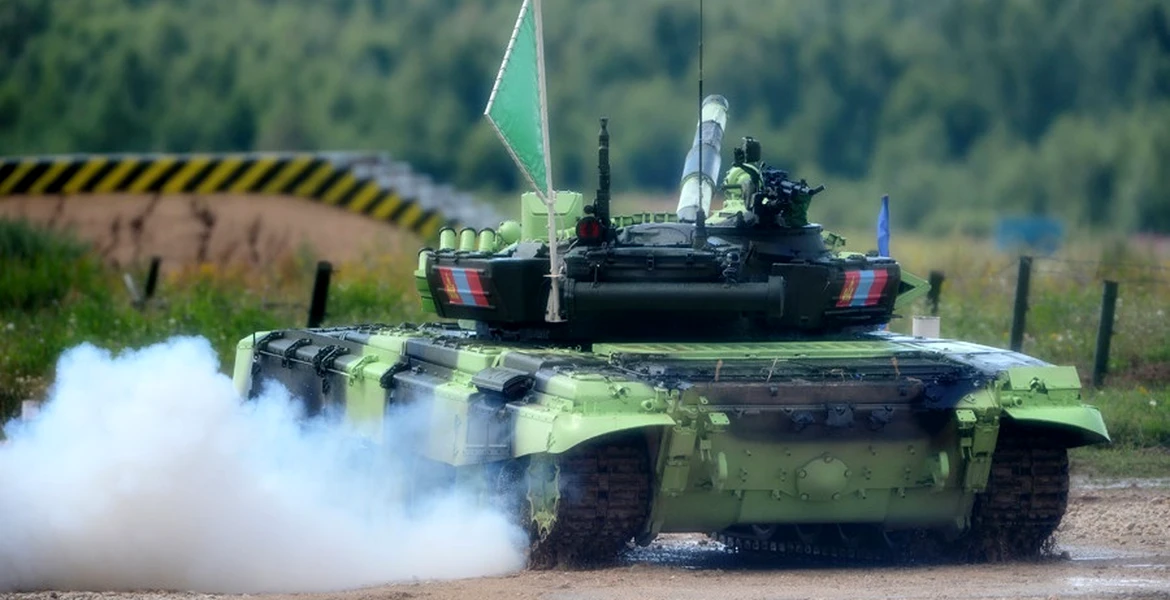 Momentul ăla în care dai un tanc atât de tare de-a latul încât îl răstorni [VIDEO]