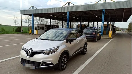 Un autoturism furat din Franța a fost descoperit la frontiera română