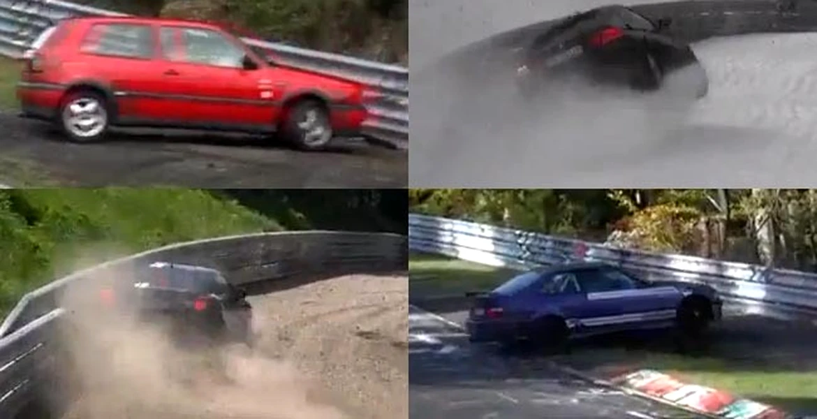 VIDEO: locul accidentelor e pe circuit, nu pe şosele! Aviz vitezomanilor neatenţi…