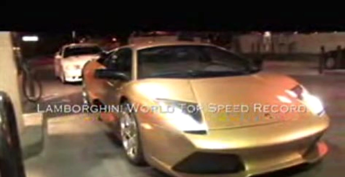VIDEO: 350 km/h în Lamborghini!