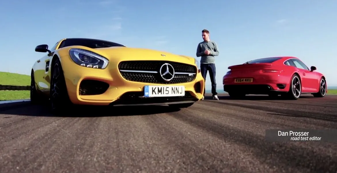 Test EVO: Mercedes AMG GT S vs Porsche 911 Turbo. VIDEO