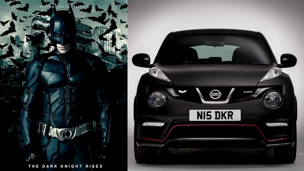 Unicat pentru fanii Batman: Nissan Juke Nismo Dark Knight Rises