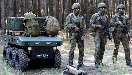 Belgia testează roboți militari pe roți. Tehnologia care poate ajunge și în industria auto