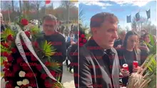Ce MESAJ a scris Gică Hagi pe coroana funerară depusă la căpătâiul lui Mircea Lucescu