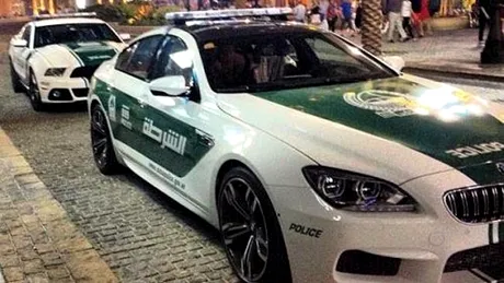 Noi achiziţii pentru Poliţia din Dubai: BMW M6 şi Ford-Roush