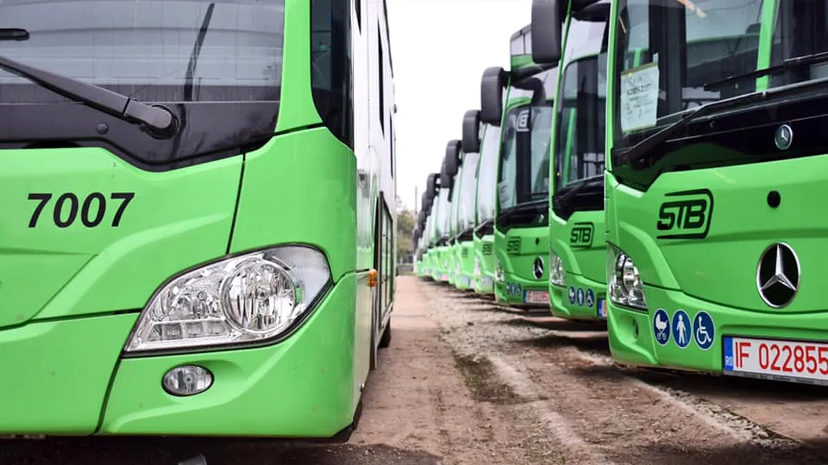 Ultimul lot de autobuze hibride au intrat pe trasee în București