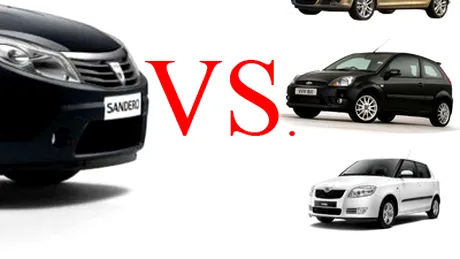 Dacia Sandero vs concurenţa!