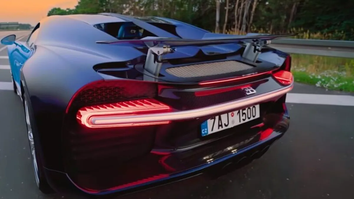 Milionarul care a condus pe Autobahn un Bugatti Chiron cu 414 km/h riscă doi ani de închisoare (cu video)