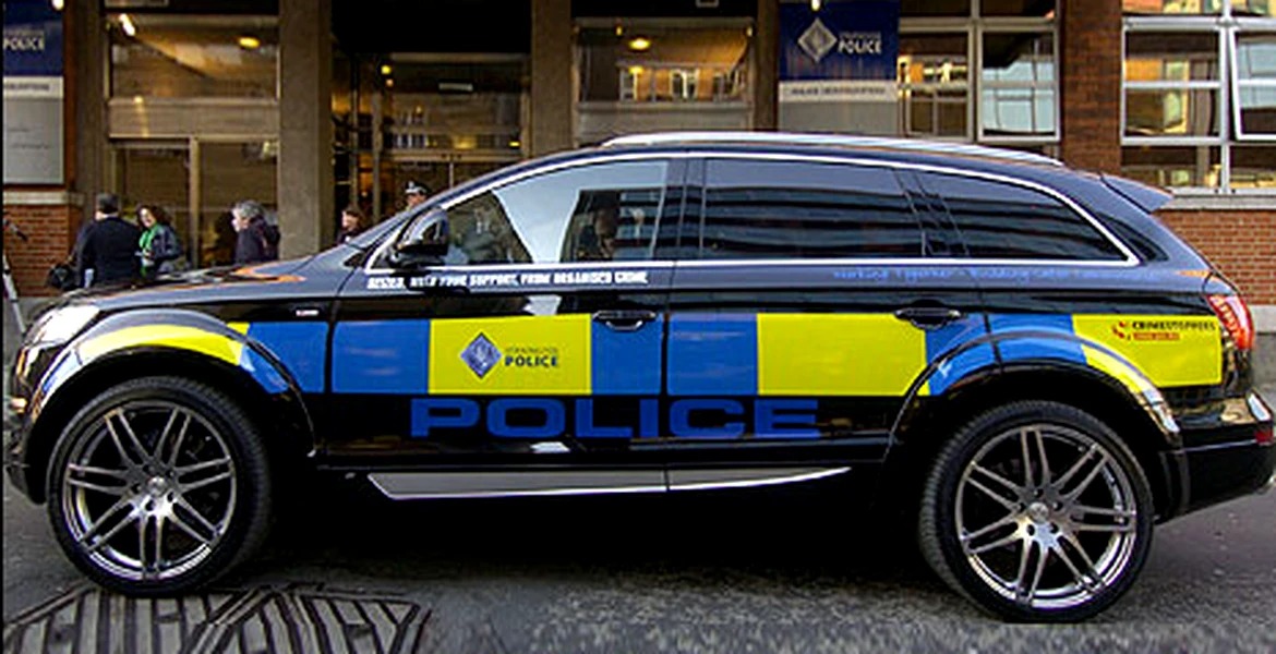 Audi Q7 maşină de Poliţie în Scoţia