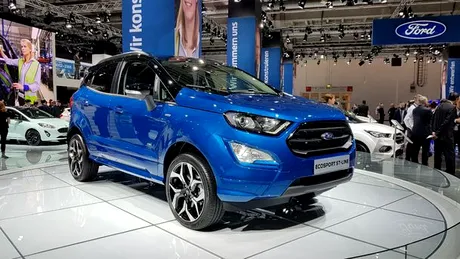 Vânzările Ford au crescut. EcoSport se vinde aproape la fel de bine precum Kuga