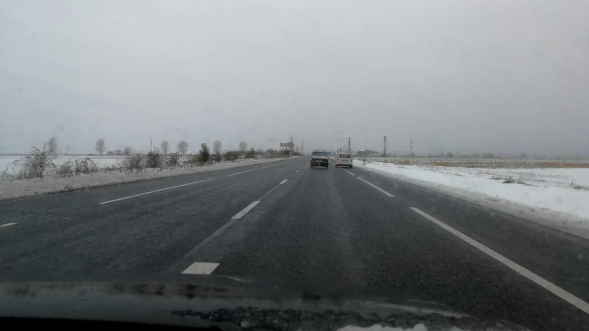 Sfaturi de condus pe timp de iarnă pentru şoferii neexperimentaţi 