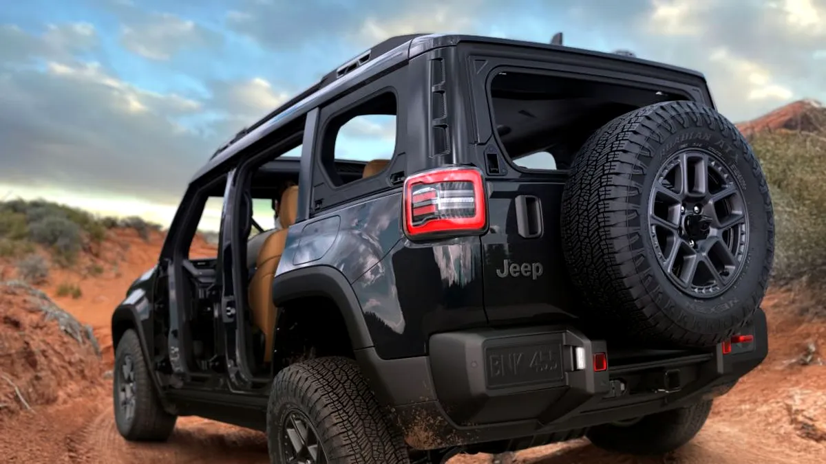 Jeep lansează modelul Recon: SUV electric cu 650 CP și baterie de 100 kWh