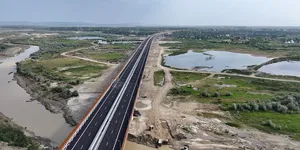 Autostrada Moldovei: Se deschide circulația pe podul peste râul Buzău. Cum arată lucrarea de artă și cât a costat