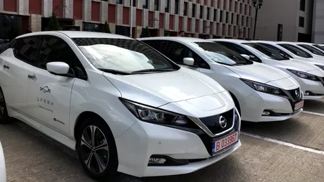Spark s-a lansat în Bucureşti - un serviciu de car-sharing cu maşini exclusiv electrice