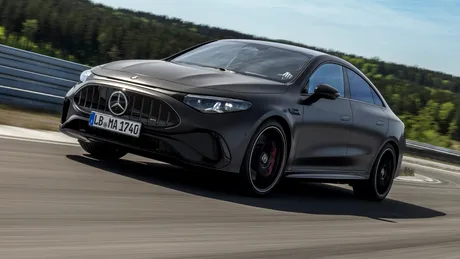 <span class='prepend'>Foto |</span> Mercedes prezintă noul AMG CLA electric. Până la 680 de cai putere din trei motoare și autonomie de 670 km pentru rivalul lui Hyundai Ioniq 6 N