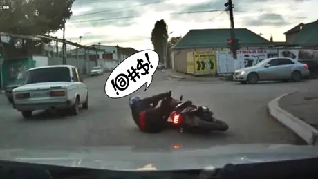 Video AŞA NU: Beat pe motocicletă