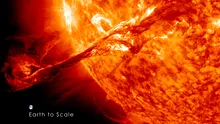 Un nor de plasmă se îndreaptă spre Terra în urma unei explozii solare majore / Posibile furtuni geomagnetice în următoarele ore