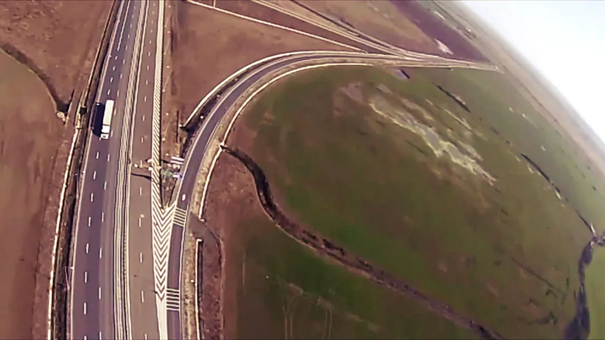VIDEO: Cum arată autostrăzile Timişoara - Lugoj şi Lugoj - Deva, în lucru