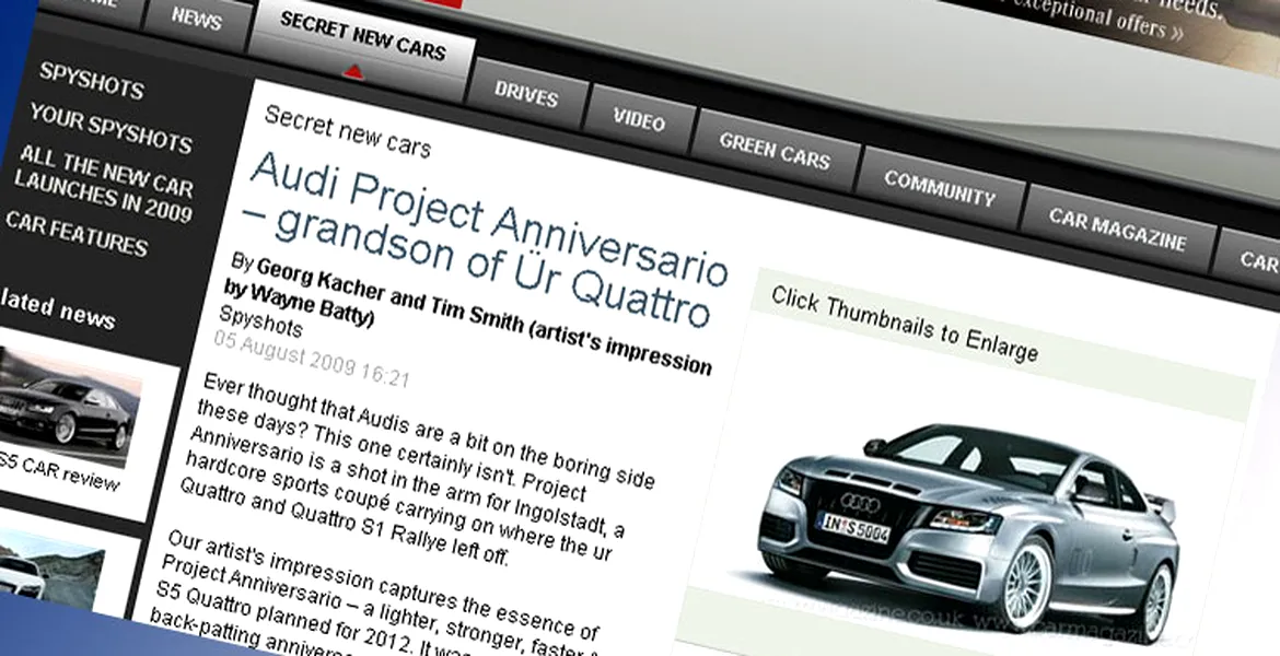 Audi Project Anniversario