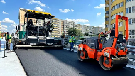 A început asfaltarea Pasajului Doamna Ghica