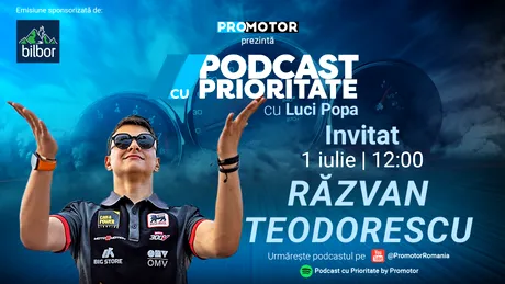 Răzvan Teodorescu vine la „Podcast cu Prioritate” #48. Emisiunea apare luni, 1 iulie