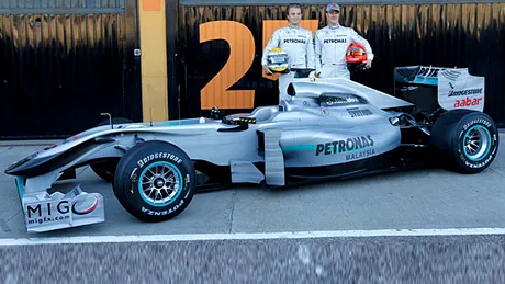 Mercedes MGPW01 – monopost nou