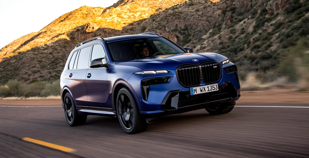 Cel mai mare SUV de la BMW va primi o nouă generație în 2027. Primele imagini spion cu noul model