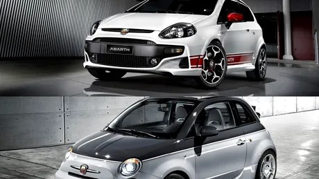 Fiat Punto Evo Abarth şi 500C Abarth