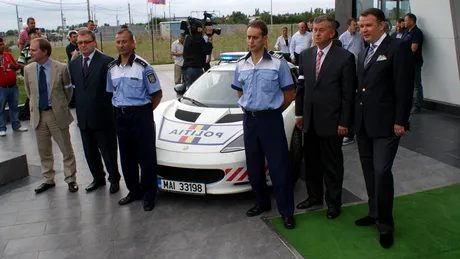 LOTUS EVORA S al Poliţiei Române - prezentat oficial