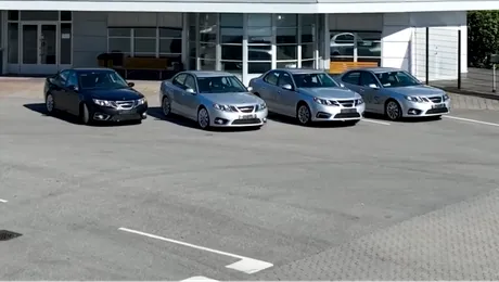 <span class='prepend'>Foto & Video |</span> Ultimele mașini produse de Saab sunt scoase la licitație. Nu există un preț minim de achiziție