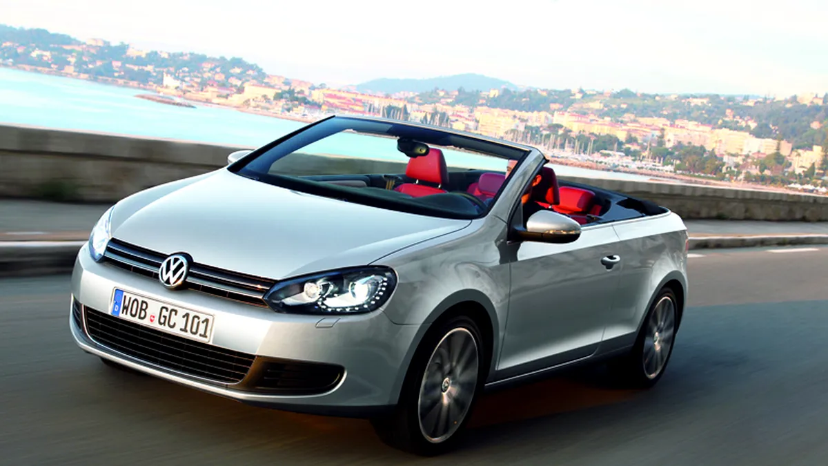 Cât costă VW Golf Cabriolet în România