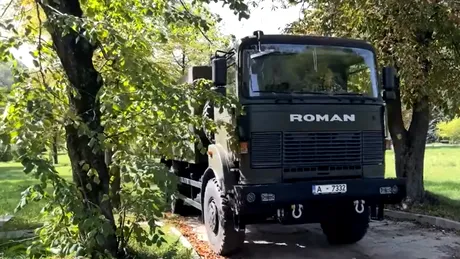 Cum arată cel mai nou camion militar construit de Roman Brașov - VIDEO