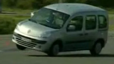 Renault Kangoo pică testul elanului la ADAC