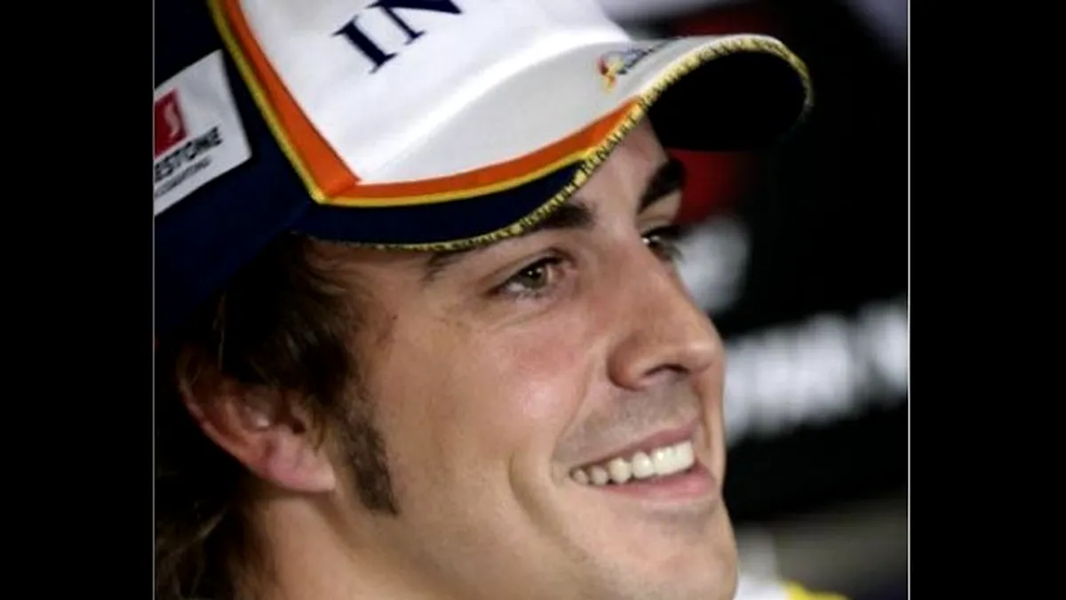 Fernando Alonso pe picior de plecare