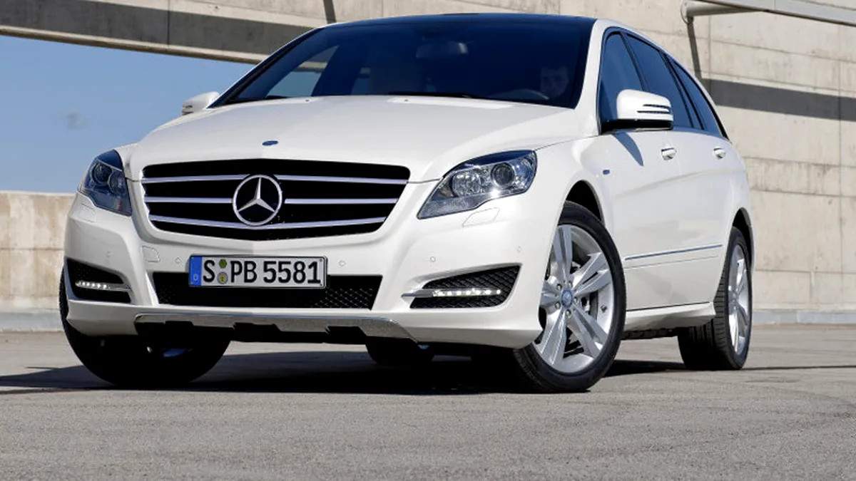 Un mic facelift pentru Mercedes Benz R-Class