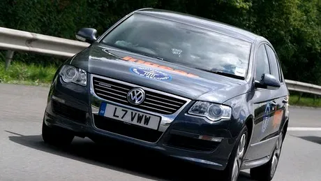 Record de consum cu Volkswagen Passat BlueMotion